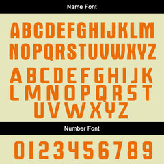 Benutzerdefinierte Grün Orange Gradient Trikots für Männer Frauen Personalisierte Fußball Uniformen für Erwachsene und Kind