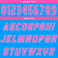 Benutzerdefinierter Blau Rosa Basketball Jersey Uniform Anzug gedruckt Ihr Logo Name Nummer