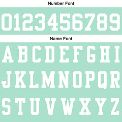 Benutzerdefinierte Licht Erbse Grün Weiß Fußball Polo-Shirts Fügen Sie Ihr Einzigartiges hinzu Logo/Name/Nummer