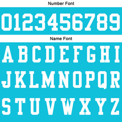 Benutzerdefinierte Cyan Weiß Fußball Polo-Shirts Fügen Sie Ihr Einzigartiges hinzu Logo/Name/Nummer