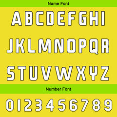 Benutzerdefinierte Grün Gelb Reversibel Fußball Trikot Personalisierte Gradient Fußball Shirts für Männer gedruckt Team Name Nummer Logo