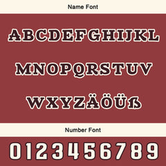 Maßgeschneiderte Weiß Braun Letterman Varsity Jacket Individuelle Stickerei Druck nach Ihrem Wunsch