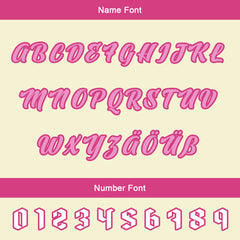 Maßgeschneiderte Rosa Weiß Letterman Varsity Jacket Individuelle Stickerei Druck nach Ihrem Wunsch