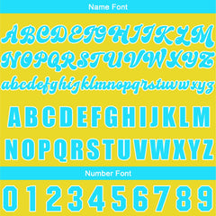 Benutzerdefiniert Gelb Blau Baseball Uniformen Drucken für Jungs Mädchen und Kinder Machen Ihr Team Mehr Vielfältig