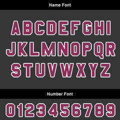 Benutzerdefinierter Rosenrot Basketball Jersey Uniform Anzug gedruckt Ihr Logo Name Nummer