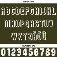 Benutzerdefiniert Grün Weiß Personalisierter Baseball Jersey mit Farbverlauf Team Uniform mit Namen und Nummer