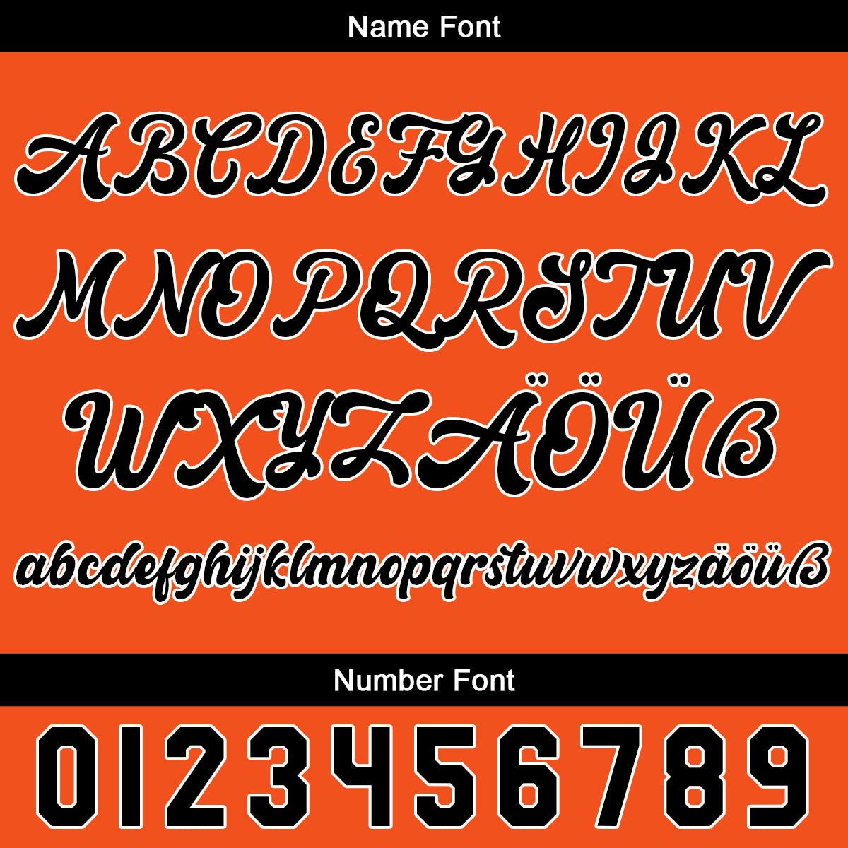 Benutzerdefiniert Orange Schwarz Personalisierter Baseball Jersey mit Farbverlauf Team Uniform mit Namen und Nummer
