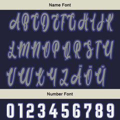 Maßgeschneiderte Marine Weiß Letterman Varsity Jacket Individuelle Stickerei Druck nach Ihrem Wunsch