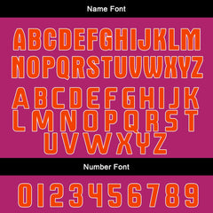 Benutzerdefinierte Dunkel Lila Rosa Trikots für Männer Frauen Personalisierte Fußball Uniformen für Erwachsene und Kind