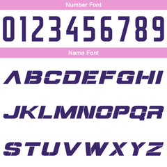 Benutzerdefinierte Weiß Lila Reversible Basketball Jersey Personalisierte Print Name Nummer Logo