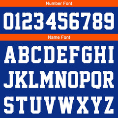 Benutzerdefinierte Königlich Orange Kurzarm-Kapuzenpullover für Männer Frauen Hemden mit Kapuzen gedruckt Name Logo