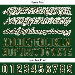 Benutzerdefiniert Grün Baseball Uniformen Drucken für Jungs Mädchen und Kinder Machen Ihr Team Mehr Vielfältig