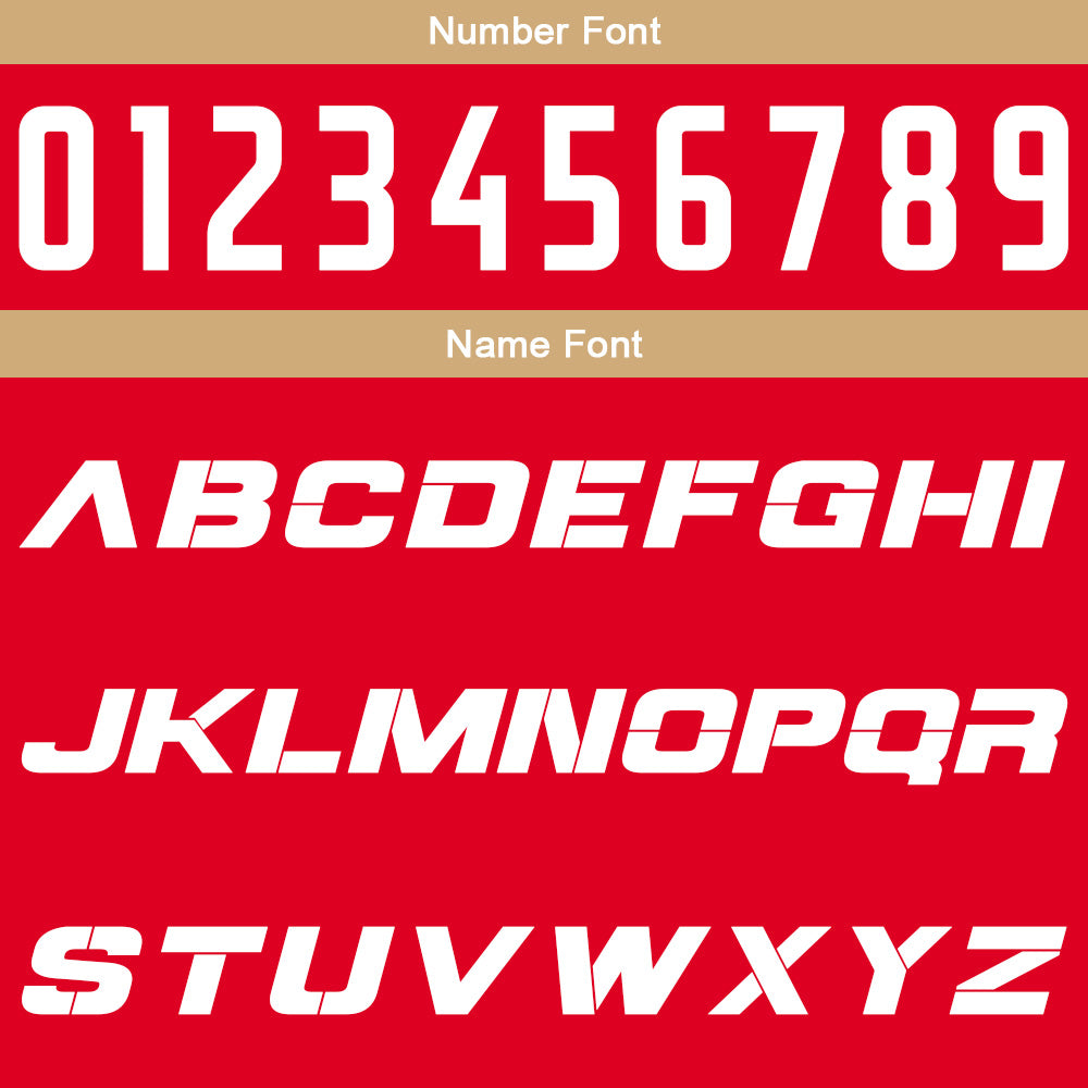 Benutzerdefinierte Rot Weiß Reversible Basketball Jersey Personalisierte Print Name Nummer Logo