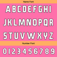 Benutzerdefinierte Orange Rosa Reversibel Fußball Trikot Personalisierte Gradient Fußball Shirts für Männer gedruckt Team Name Nummer Logo