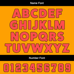 Benutzerdefinierte Orange Rot Trikots für Männer Frauen Personalisierte Fußball Uniformen für Erwachsene und Kind