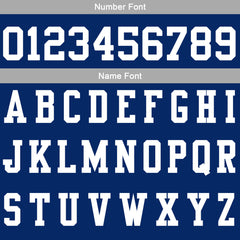 Benutzerdefinierte Marine Grau Fußball Gradient Polo-Shirts Fügen Sie Ihr Einzigartiges hinzu Logo/Name/Nummer