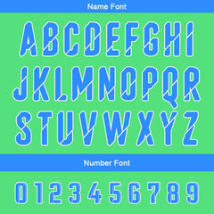 Benutzerdefinierte Grün Blau Reversibel Fußball Trikot Personalisierte Gradient Fußball Shirts für Männer gedruckt Team Name Nummer Logo