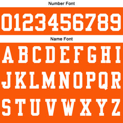 Benutzerdefinierte Orange Braun Fußball Gradient Polo-Shirts Fügen Sie Ihr Einzigartiges hinzu Logo/Name/Nummer