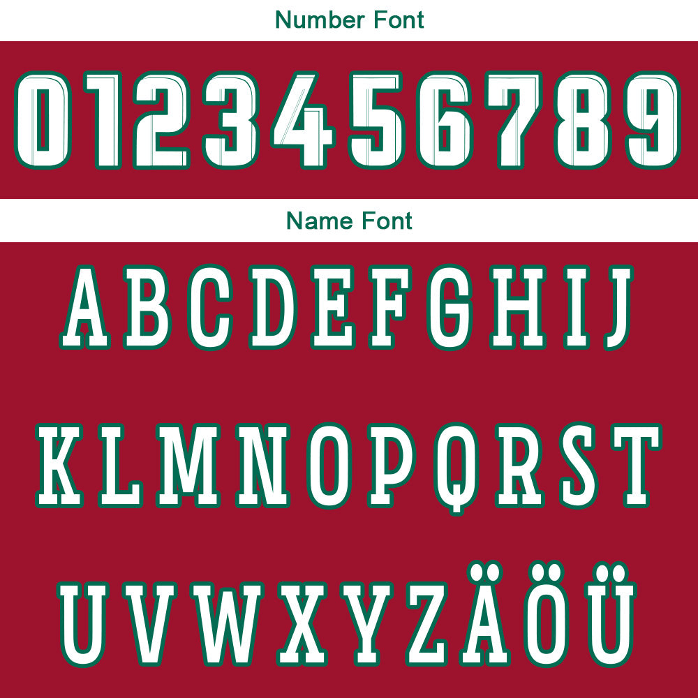 Benutzerdefinierte Rot Weiß Grün Reversible Basketball Jersey Personalisierte Drucken Name Nummer Logo