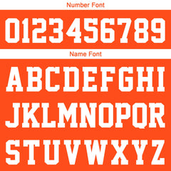 Benutzerdefinierte Orange Kurzarm-Kapuzenpullover für Männer Frauen Hemden mit Kapuzen gedruckt Name Logo