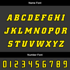 Benutzerdefinierte Gelb Lila Trikots für Männer Frauen Personalisierte Fußball Uniformen für Erwachsene und Kind