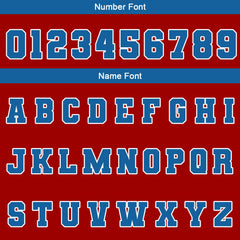 Benutzerdefiniert Rot Weiß Blau Wasserdichte Varsity Jacken Personalisiert genäht Name Nummer Logo zu Letterman Jacken