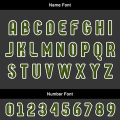 Benutzerdefinierter Olivengrün Basketball Jersey Uniform Anzug gedruckt Ihr Logo Name Nummer