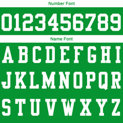 Benutzerdefinierte Grün Weiß Fußball Gradient Polo-Shirts Fügen Sie Ihr Einzigartiges hinzu Logo/Name/Nummer