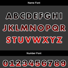 Benutzerdefinierter Rot Basketball Jersey Uniform Anzug gedruckt Ihr Logo Name Nummer