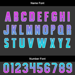 Benutzerdefinierte Schwarz Lila Trikots für Männer Frauen Personalisierte Fußball Uniformen für Erwachsene und Kind