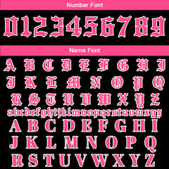 Maßgeschneiderte Rosa Letterman Varsity Jacket Individuelle Stickerei Druck nach Ihrem Wunsch