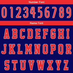 Benutzerdefinierter Marine Rot Basketball Jersey Uniform Anzug gedruckt Ihr Logo Name Nummer