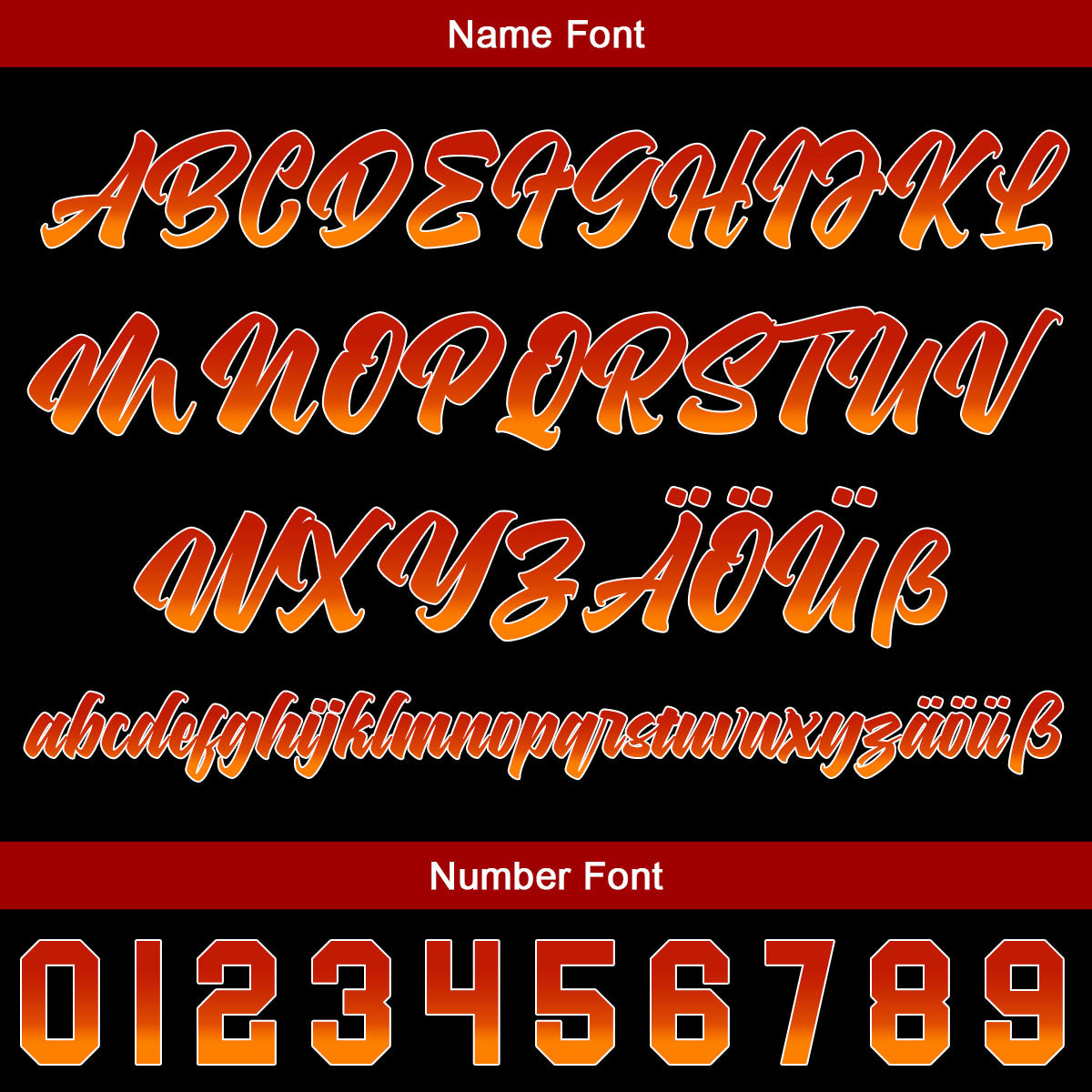 Benutzerdefiniert Schwarz Rot Personalisierter Baseball Jersey mit Farbverlauf Team Uniform mit Namen und Nummer