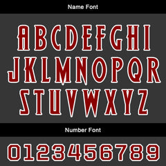 Benutzerdefinierte Schwarz Rot Trikots für Männer Frauen Personalisierte Fußball Uniformen für Erwachsene und Kind