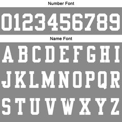 Benutzerdefinierte Grau Weiß Fußball Gradient Polo-Shirts Fügen Sie Ihr Einzigartiges hinzu Logo/Name/Nummer