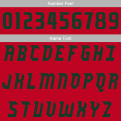Benutzerdefinierte Rot Grün Reversible Basketball Jersey Personalisierte Drucken Name Nummer Logo