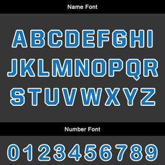 Benutzerdefinierte Schwarz Blau Fußball Trikots für Männer Frauen Personalisierte Fußball Uniformen für Erwachsene und Kind