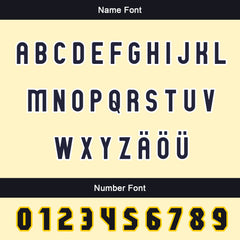 Maßgeschneiderte Marine Gelb Letterman Varsity Jacket Individuelle Stickerei Druck nach Ihrem Wunsch