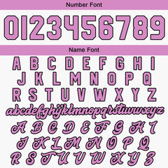 Maßgeschneiderte Creme Rosa Letterman Varsity Jacket Individuelle Stickerei Druck nach Ihrem Wunsch