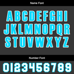 Benutzerdefinierte Schwarz Blau Cyan Fußball Trikots für Männer Frauen Personalisierte Fußball Uniformen für Erwachsene und Kind