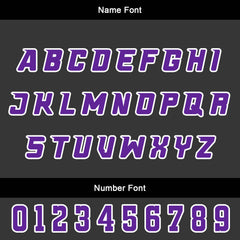 Benutzerdefinierter Gelb Violett Basketball Jersey Uniform Anzug gedruckt Ihr Logo Name Nummer