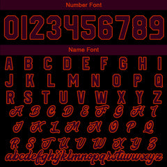 Maßgeschneiderte Braun Schwarz Orange Letterman Varsity Jacket Individuelle Stickerei Druck nach Ihrem Wunsch