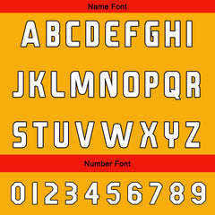 Benutzerdefinierte Rot Orange Reversibel Fußball Trikot Personalisierte Gradient Fußball Shirts für Männer gedruckt Team Name Nummer Logo