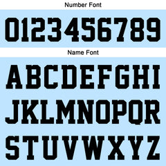 Benutzerdefinierte Hellblau Kurzarm-Kapuzenpullover für Männer Frauen Hemden mit Kapuzen gedruckt Name Logo