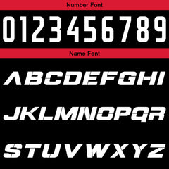 Benutzerdefinierte Schwarz Rot Reversible Basketball Jersey Personalisierte Print Name Nummer Logo