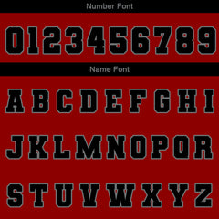 Benutzerdefiniert Schwarz Rot Grau Wasserdichte Varsity Jacken Personalisiert genäht Name Nummer Logo zu Letterman Jacken