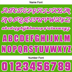 Benutzerdefiniert Grün Baseball Uniformen Drucken für Jungs Mädchen und Kinder Machen Ihr Team Mehr Vielfältig