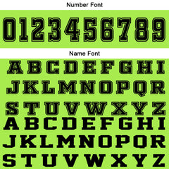 Benutzerdefinierter Grün Schwarz Basketball Jersey Uniform Anzug gedruckt Ihr Logo Name Nummer