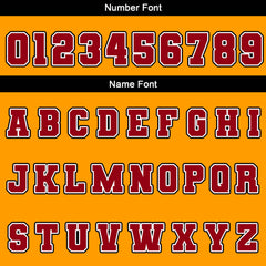 Benutzerdefiniert Schwarz Gelb Rot Wasserdichte Varsity Jacken Personalisiert genäht Name Nummer Logo zu Letterman Jacken