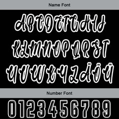 Maßgeschneiderte Schwarz Grau Letterman Varsity Jacket Individuelle Stickerei Druck nach Ihrem Wunsch